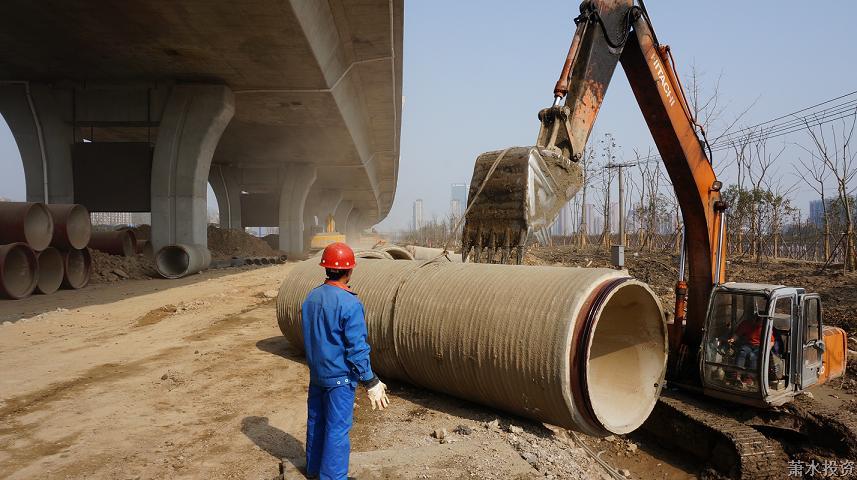 机场路随路供排水管线工程.JPG